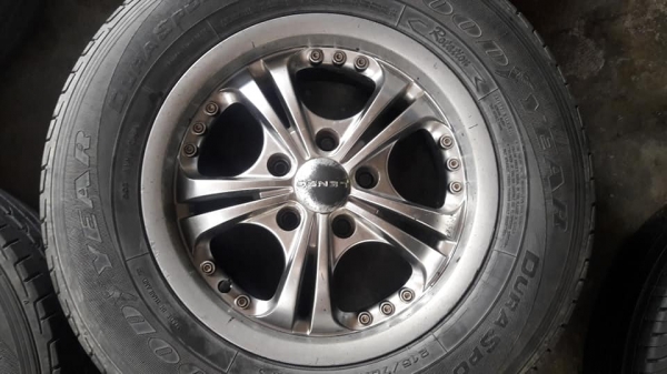 เลนโซ่.ขอบ15..5รู..ยางแถม/สภาพพอใช้