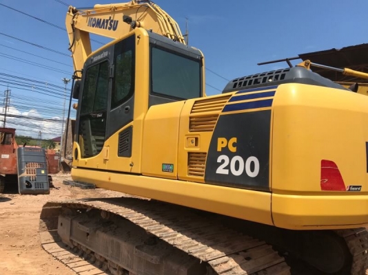 ขายด่วน!! Komatsu PC200-8MO ไมล์ ขม. 6,600 สภาพสวยค่ะ ขายด่วน!! Komatsu PC200-8MO ไมล์ ขม. 6,600 สภาพสวยค่ะ