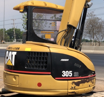ขายรถขุด CAT 305SR คอนโทรลสั้น ปั๊มนิ้ว นำเข้าเองจากญี่ปุ่น สภาพสวยพร้อมใช้ มีVDOการทำงานครับ
