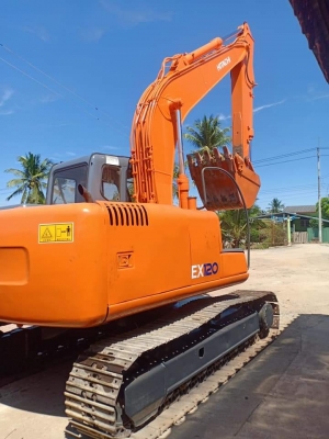 ขายจ้า..HITACHI EX120-5 เก่านอกแท้ สภาพสวย ใช้งานมา 5,xxx ชั่วโมง พร้อมใช้ โทร 089-3818694 จ๊อย