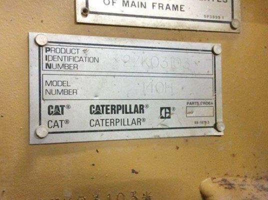 ขายรถเกรด ยี่ห้อ CAT รุ่น 140H