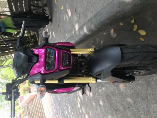 ขายHONDA MSX 125SF รถปี61 ไมล์4โล ราคา34,900 บาท อยู่ห้วยขวาง กทม.เล่มทะเบียน+ชุดโอนพร้อม สนใจโทร 08