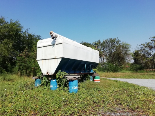 ถังเบ้าล์เหล็กซิ้งสภาพดีอุปกรณ์เพลาขับลำเรียงครบเรียบร้อย