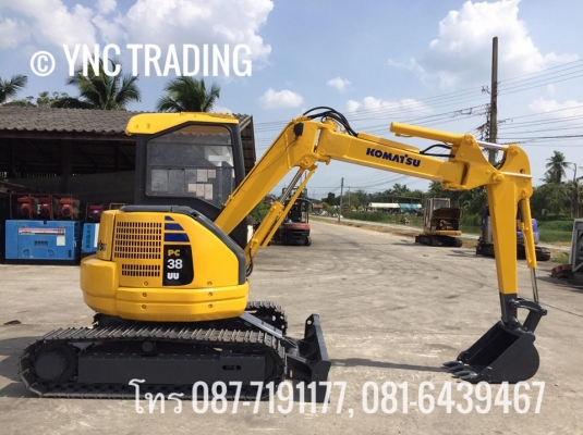 รถขุด KOMATSU PC38UU-2E มือสอง นำเข้าจากญี่ปุ่น