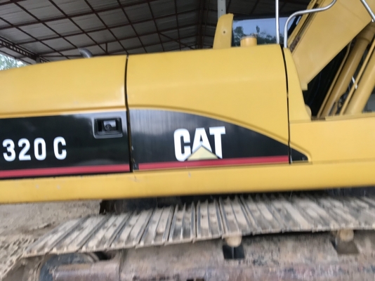 ขายรถแบคโฮ CAT320C สวยสภาพพร้อมไช้เครื่องดีโซ่หนาเอวแน่น