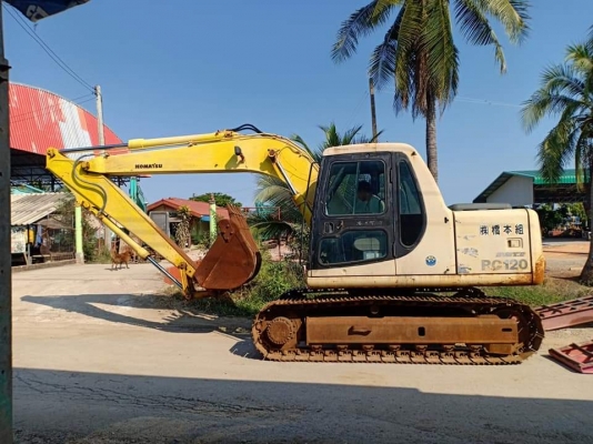 ขายจ้า..KOMATSU PC120-6 เก่านอกแท้  สภาพสวย เดิมๆๆ ใช้งานมาแค่ 3,xxx ชั่วโมง พร้อมใช้ โทร 089-3818694 จ๊อย