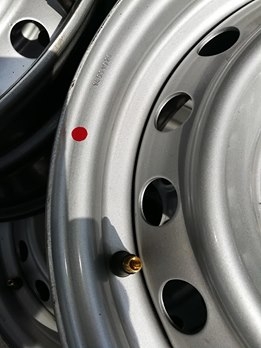 ล้อกะทะอีซูสุ6รูขอบ15ถอดป้ายแดง4วง