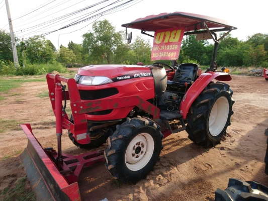 ขายรถไถยันม่าร์​ EF​393​T​ รถสวยพร้อมใช้พร้อมอุปกรณ์หน้าและหลัง​ครับ