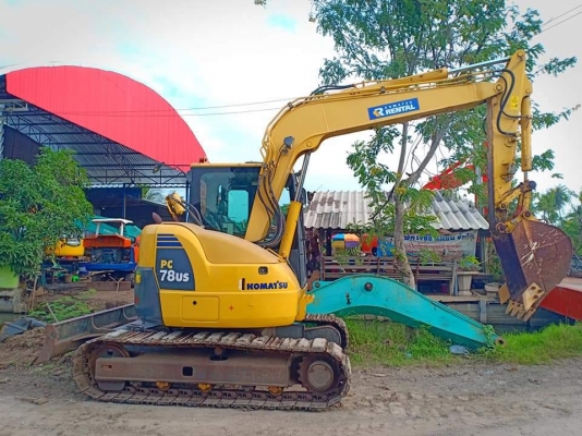 มาใหม่จ้า..KOMATSU PC78US-8 เก่านอกแท้  สภาพสวย พร้อมใช้  ลองระบบกันได้ทุกวัน โทร 089-3818694 จ๊อย