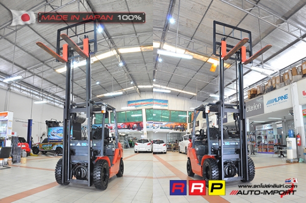 ขายรถโฟล์คลิฟท์มือสอง TOYOTA รุ่น 8FG25-31618 นำเข้าจากประเทศญี่ปุ่น 100\% ไม่เคยใช้งานในไทย ขายรถโฟล์คลิฟท์มือสอง TOYOTA รุ่น 8FG25-31618 นำเข้าจากประเทศญี่ปุ่น 100\% ไม่เคยใช้งานในไทย