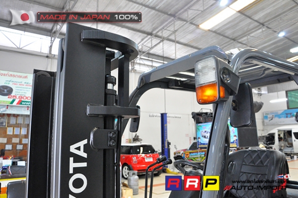 ขายรถโฟล์คลิฟท์มือสอง TOYOTA รุ่น 8FG25-31618 นำเข้าจากประเทศญี่ปุ่น 100\% ไม่เคยใช้งานในไทย ขายรถโฟล์คลิฟท์มือสอง TOYOTA รุ่น 8FG25-31618 นำเข้าจากประเทศญี่ปุ่น 100\% ไม่เคยใช้งานในไทย