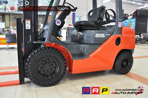 ขายรถโฟล์คลิฟท์มือสอง TOYOTA รุ่น 8FG25-31618 นำเข้าจากประเทศญี่ปุ่น 100\% ไม่เคยใช้งานในไทย ขายรถโฟล์คลิฟท์มือสอง TOYOTA รุ่น 8FG25-31618 นำเข้าจากประเทศญี่ปุ่น 100\% ไม่เคยใช้งานในไทย