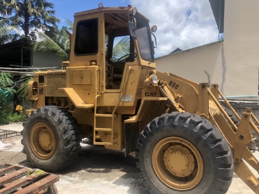 ขายรถตักล้อยาง cat930 พร้อมใช้รถสวยยางสวย