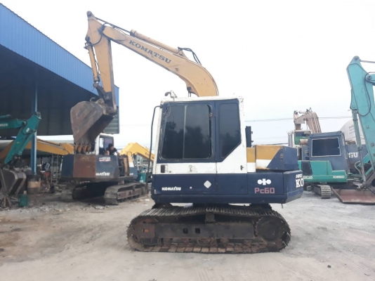Komatsu PC60-5 เครี่องดี ปั้มดี เอวแน่น ช่วงล่างสวย โซ่หนา ตัวเดินเงียบ ใบแทร็ก 60cm เอกสารซื้อขาย