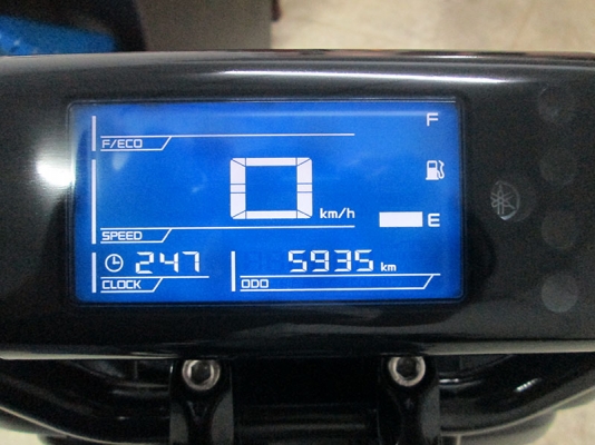 ดาวน์ 3900 บาท เครดิตดีออกรถได้เลย ขาย Yamaha Qbix ปี 2018 ไมล์แท้ 5935 กม  เลขทะเบีย