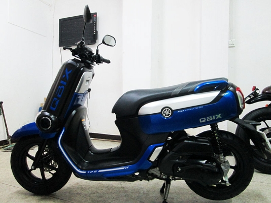 ดาวน์ 3900 บาท เครดิตดีออกรถได้เลย ขาย Yamaha Qbix ปี 2018 ไมล์แท้ 5935 กม  เลขทะเบีย