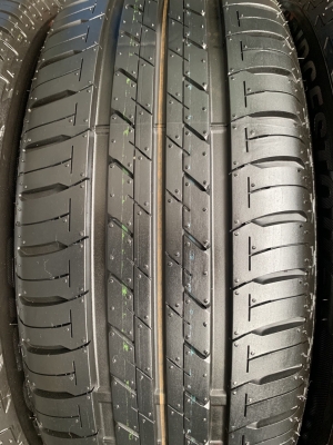 ล้อแม็กป้ายแดง Mitsu Xpender สีดำหน้าเงา ขอบ 16 พร้อมยางป้ายแดง 205-55-16 Bridgestone สวยกริ๊บๆ