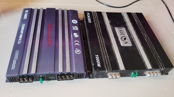 power amp deccon1500w /falcon1000w