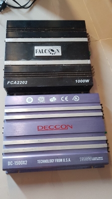 power amp deccon1500w /falcon1000w