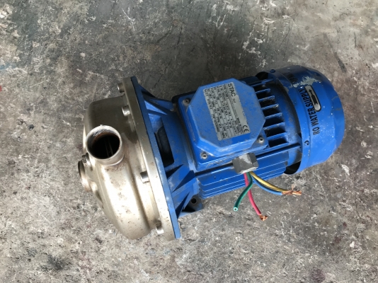 ขายปั๊มน้ำหอยโข่งหัวปั๊มสแตนเลส Stac 2HP. 380V made in Italy สภาพสวยเดิมๆ หมุนนิ่ม พร้อมใช้งาน ขายปั๊มน้ำหอยโข่งหัวปั๊มสแตนเลส Stac 2HP. 380V made in Italy สภาพสวยเดิมๆ หมุนนิ่ม พร้อมใช้งาน