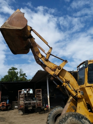 รถตักล้อยาง CAT 920 ต่อแขนแล้ว เก๋ง, แอร์, เครื่อง เกียร์ดี พร้อมใช้