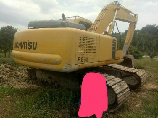 ขายแบคโฮ KOMATSU PC200-6 ไฟครบระบบเต็มเอกสารเล่มทะเบียนราคา 750,000 ขายแบคโฮ KOMATSU PC200-6 ไฟครบระบบเต็มเอกสารเล่มทะเบียนราคา 750,000