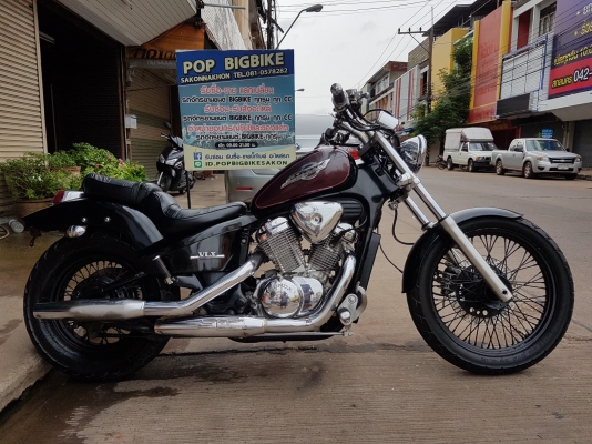 ขาย HONDA STEED400 เดิมๆ เเฮนด์เดฟ โครเมี่ยมเงา เครื่องดีพร้อมใช้งาน อินวอยส์ สรรพสามิตร ราคา 49500 