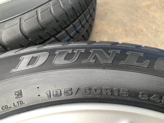 ล้อแม็กป้ายแดง Toyota Yaris Ativ ขอบ 15 พร้อมยางใหม่ป้ายแดง 185-60-15 Dunlop ปี 19 สวยกริ๊บๆ ล้อแม็กป้ายแดง Toyota Yaris Ativ ขอบ 15 พร้อมยางใหม่ป้ายแดง 185-60-15 Dunlop ปี 19 สวยกริ๊บๆ