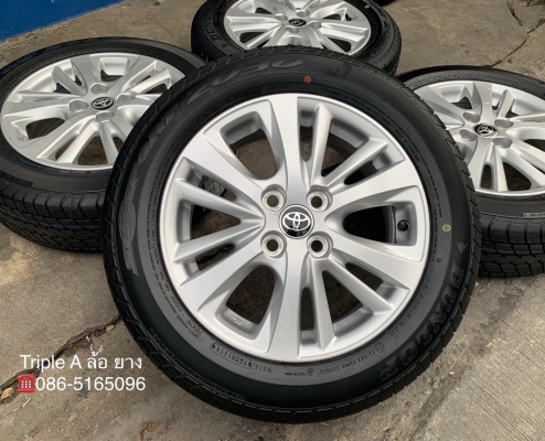 ล้อแม็กป้ายแดง Toyota Yaris Ativ ขอบ 15 พร้อมยางใหม่ป้ายแดง 185-60-15 Dunlop ปี 19 สวยกริ๊บๆ ล้อแม็กป้ายแดง Toyota Yaris Ativ ขอบ 15 พร้อมยางใหม่ป้ายแดง 185-60-15 Dunlop ปี 19 สวยกริ๊บๆ