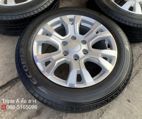 ล้อแม็ก Ford Ranger Wildtrak Limited รุ่นใหม่ล่าสุด ขอบ 18 พร้อมยาง 225-60-18 Bridgestone ปลายปี 16 ล้อแม็ก Ford Ranger Wildtrak Limited รุ่นใหม่ล่าสุด ขอบ 18 พร้อมยาง 225-60-18 Bridgestone ปลายปี 16