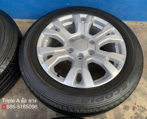 ล้อแม็ก Ford Ranger Wildtrak Limited รุ่นใหม่ล่าสุด ขอบ 18 พร้อมยาง 225-60-18 Bridgestone ปลายปี 16 ล้อแม็ก Ford Ranger Wildtrak Limited รุ่นใหม่ล่าสุด ขอบ 18 พร้อมยาง 225-60-18 Bridgestone ปลายปี 16