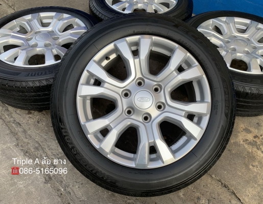 ล้อแม็ก Ford Ranger Wildtrak Limited รุ่นใหม่ล่าสุด ขอบ 18 พร้อมยาง 225-60-18 Bridgestone ปลายปี 16 ล้อแม็ก Ford Ranger Wildtrak Limited รุ่นใหม่ล่าสุด ขอบ 18 พร้อมยาง 225-60-18 Bridgestone ปลายปี 16