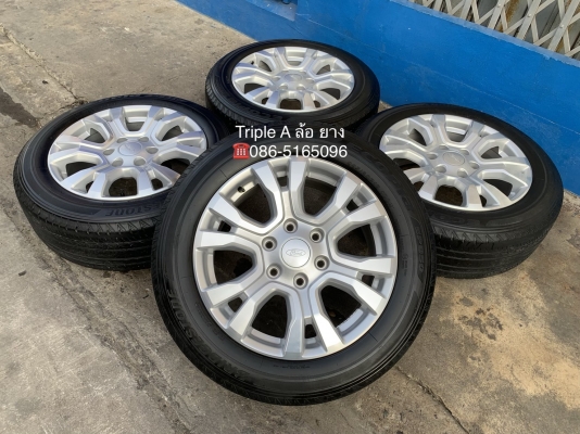 ล้อแม็ก Ford Ranger Wildtrak Limited รุ่นใหม่ล่าสุด ขอบ 18 พร้อมยาง 225-60-18 Bridgestone ปลายปี 16