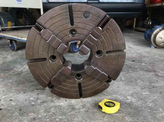 ขายหัวจับแท่นกลึง 4จับ ขนาด 16นิ้ว สภาพสวยแน่นๆ ฟันคม พร้อมใช้งาน ราคา 4,800 บาท