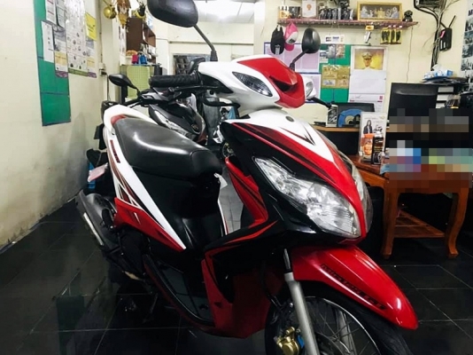 MIO 125 คาบูร์ สีขาวดำแดง เครื่องเดิมดีสีสวย ภาษีพรบไม่ขาด 16900