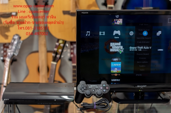 เกมส์เพลย์3 Play Station III Super Slim 250 GB รุ่น CECH-4000B สภาพใหม่ ลงเกมส์ในเครื่อง 13 เกมส์ เกมส์เพลย์3 Play Station III Super Slim 250 GB รุ่น CECH-4000B สภาพใหม่ ลงเกมส์ในเครื่อง 13 เกมส์