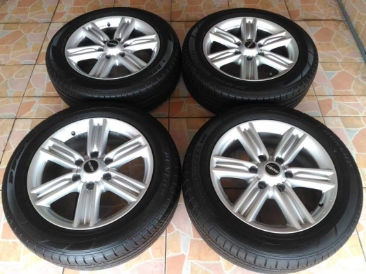 ล้อแม็ก Isuzu D-Max ขอบ 18*7,ET33,6h139 พร้อมยาง Dunlop Sportmaxx 225 60 18 ผลิตปี 2018 ขายถูกๆ ทั้งชุด 13900.- *** ใส่ฟรี รับเทิร์น รับบัตรเครดิตทุกธนาคาร ส่งได้ทั่วไทย ***