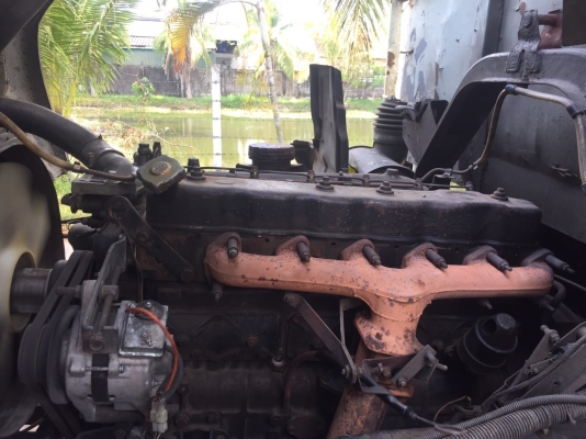 เครื่อง 6BG1 สภาพใช้งานปรกติ ยกลงเพราะบิ้วรถใหม่