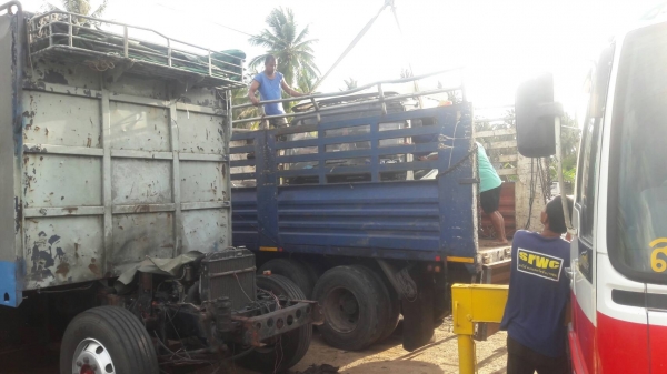 เครื่อง 6BG1 สภาพใช้งานปรกติ ยกลงเพราะบิ้วรถใหม่