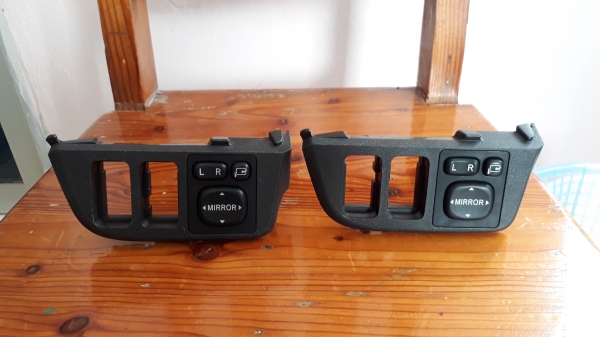สวิทช์ปรับกระจกมองข้าง TOYOTA Wish พร้อมกรอบ