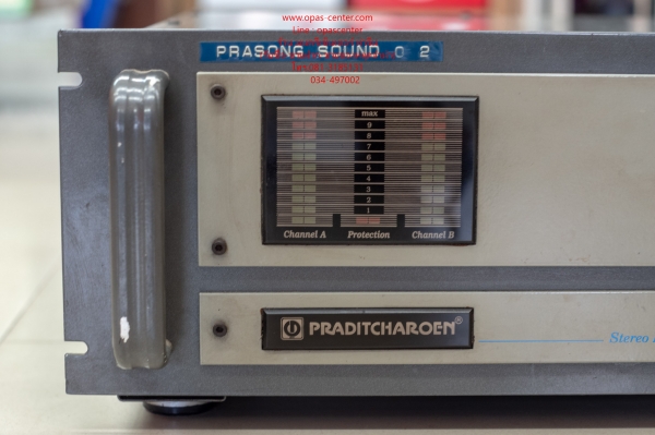 แอมป์หนัก ประดิษฐ์เจริญ PCE688B กลางแจ้ง สภาพดี ใช้งานได้ปกติ หนัก 35 กก.