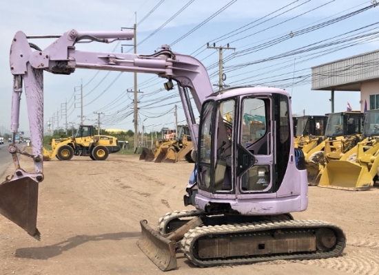ขายรถขุด SUMITOMO SH55U-2 (เทียบเท่า PC50) (2,XXX ชั่วโมง) นำเข้าเองจากญี่ปุ่น สภาพพร้อมใช้ มีVDOการทำงานครับ