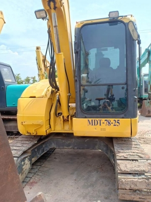 มาใหม่จ้า..KOMATSU PC78US-8 เก่านอกแท้  เดิมๆๆมีลายแย๊ก พร้อมผานดัน เครื่องปั๊มดี ใช้งานมา 3,xxxชั่วโมง พร้อมใช้ โทร 089-3818694 จ๊อย