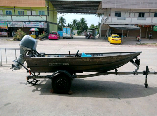 เรือตกปลาพร้อมเครื่อง4จังหวะฮอนด้า30แรง