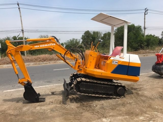 ขายด่วน❗️❗️ราคาถูก❗️❗️????komatsu pc05สภาพดีเก่าญี่ปุ่นมีใบอินวอยไม่เคยใช้ในไทย????