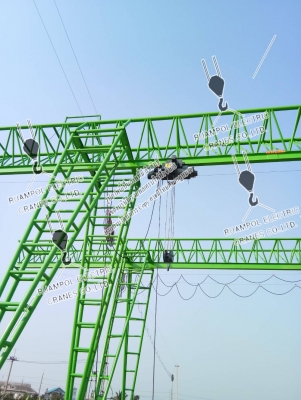 รับติดตั้ง เครนไฟฟ้าโรงงาน,รับติดตั้งเครนโรงงาน เครนสนาม เครนยกของ