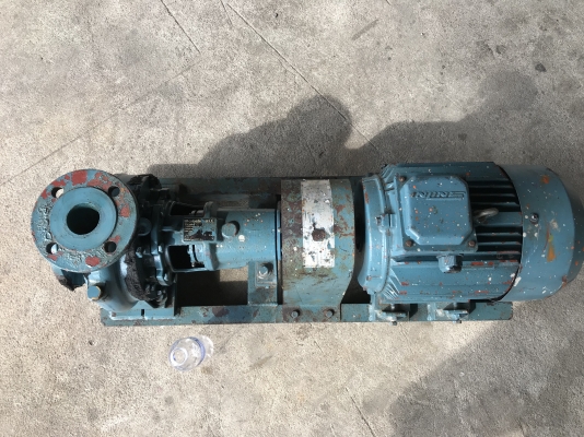 ขายชุดปั๊มน้ำหอยโข่ง Calpeda 10HP. 380V made in Italy ขนาดเข้า 2.5นิ้ว ออก 2นิ้ว แรงดันสูง สภาพสวยใหม่มาก หมุนนิ่ม พร้อมใช้งาน