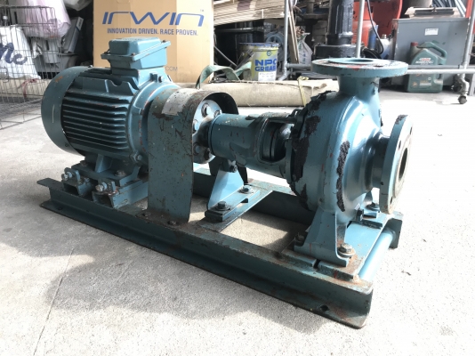 ขายชุดปั๊มน้ำหอยโข่ง Calpeda 10HP. 380V made in Italy ขนาดเข้า 2.5นิ้ว ออก 2นิ้ว แรงดันสูง สภาพสวยใหม่มาก หมุนนิ่ม พร้อมใช้งาน