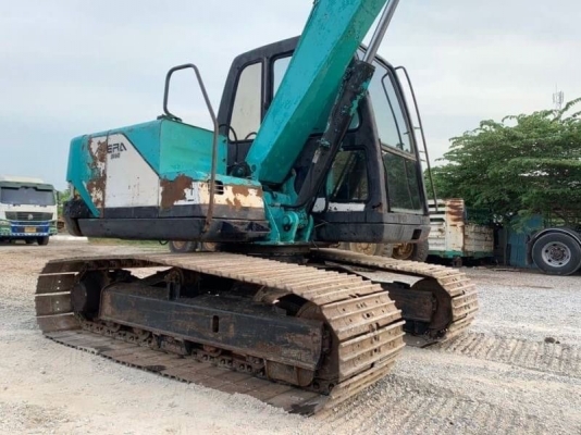 มาใหม่ อีกคัน 455,000 บาท KOBELCO SK60 MARK 3 (บูมยาวพิเศษ-ใบแทรคกว้าง ) แผ่น 80 CM  เครื่องดี ปั้มแรง โช่หนา เอวแน่น สภาพพร้อมใช้  รถอยู่  นครปฐม โทร 0610710295  สนใจ รายการสินค้า อื่นๆ ที่ เว็ปไชค์ Truck2Hand https://www.truck2hand.com/index.php?actions