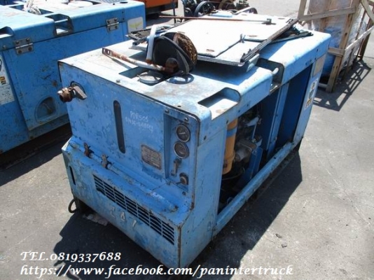 SALE* FROM JAPAN สินค้าเพิ่งนำเข้า*ขายถูกด่วนๆ เครื่องปั๊มลม แบบเครื่องยนต์AIRMAN PDR50S /ดีเซล KUBOTA: 3สูบ